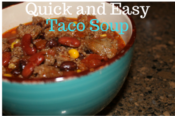 Quick and Easy Taco Soup