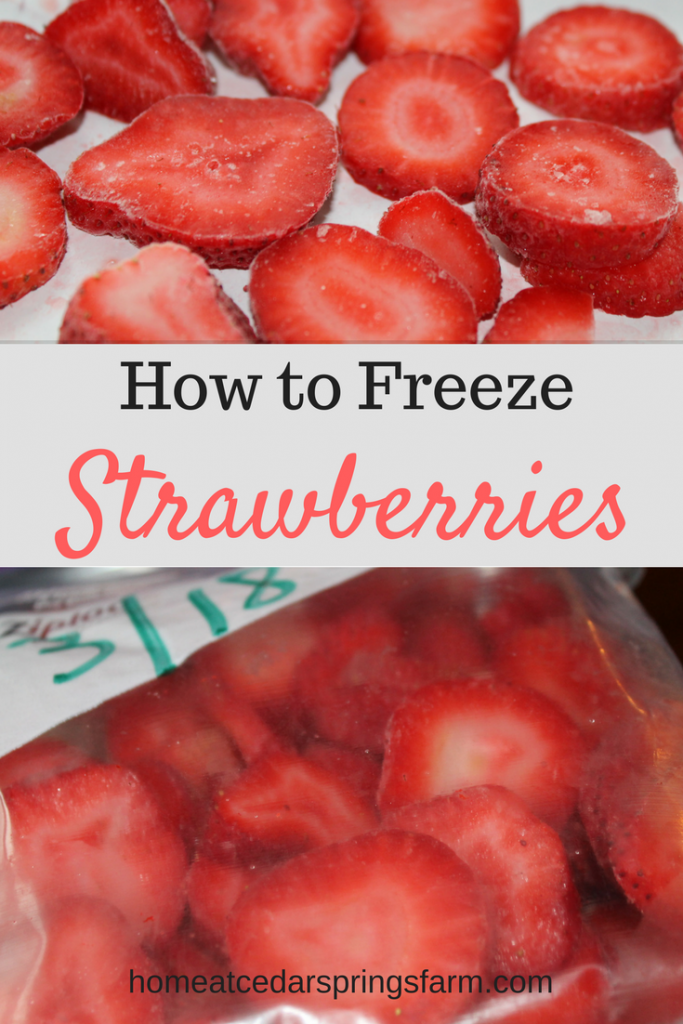 How to Freeze Strawberries