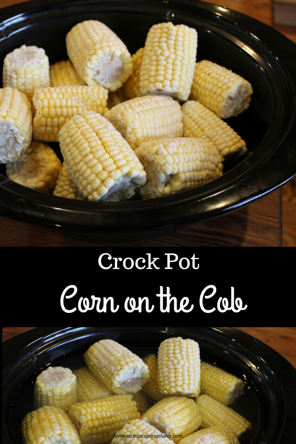 Crock Pot Corn on the Cob