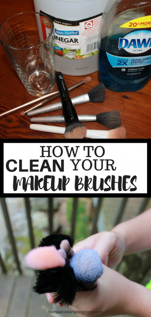 How To Clean Your Makeup Brushes