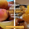 The Best Southern Peach Cobbler
