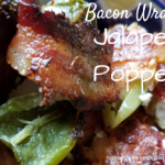 Bacon Wrapped Jalapeno Poppers