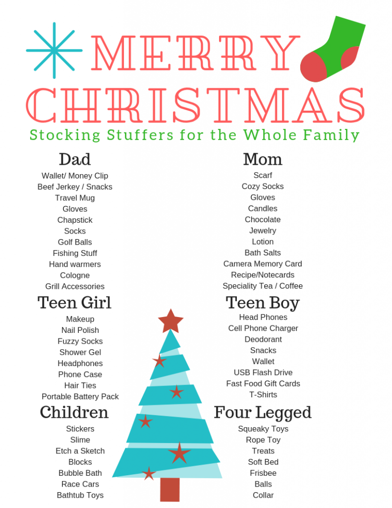 Stocking Stuffers for Everyone #stockingstuffers #christmasisalmosthere #fillthosestockings