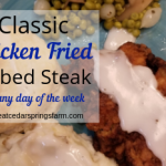 Classic Chicken Fried Cubed Steak
