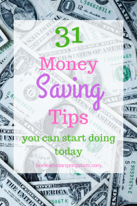 Money Saving Tips