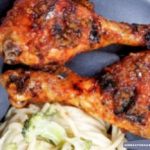picture of grilled bbq chicken legs