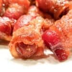 Bacon Wrapped Little Smokies { 3 Ingredients }