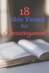 18 Bible Verses for Encouragement #bibleverses #encouragement #encourageothers