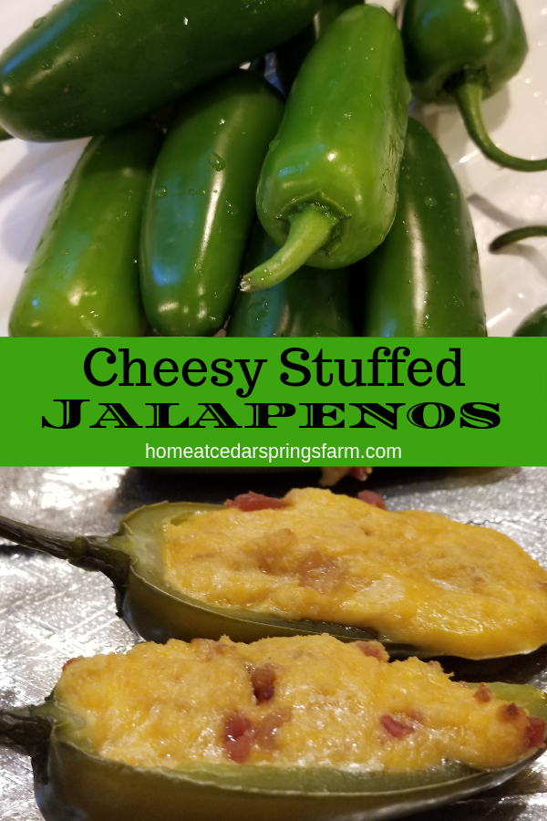 Cheese Stuffed Jalapeno Peppers