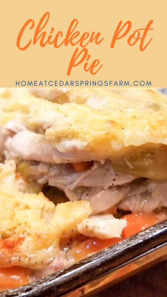 Easy Classic Chicken Pot Pie - Home at Cedar Springs Farm