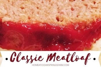 Classic Homemade Meatloaf