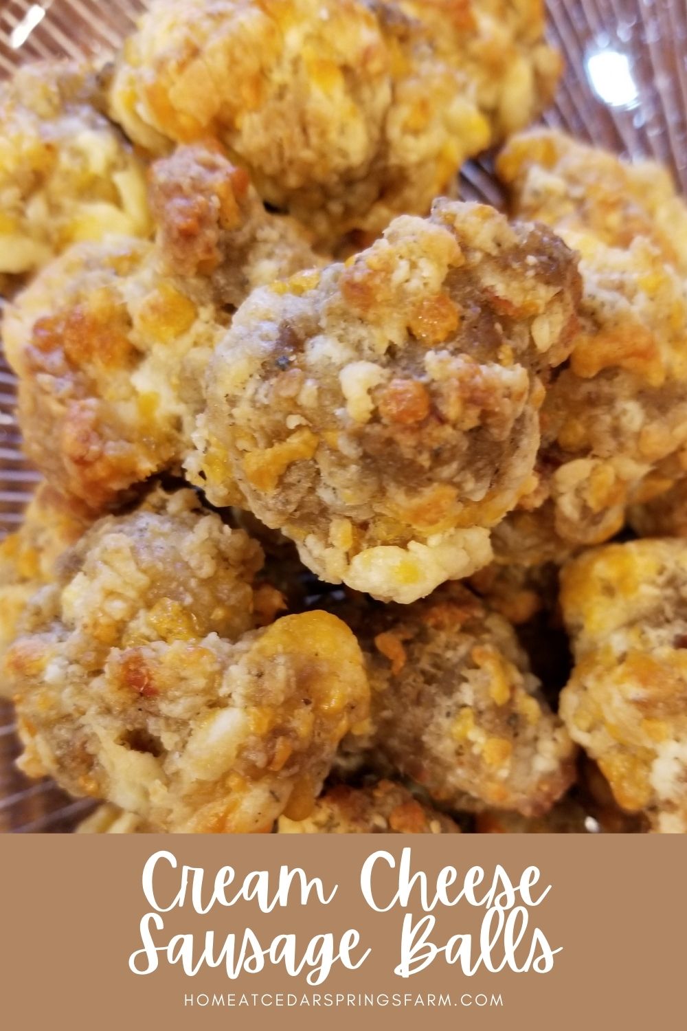 Cream Cheese Sausage Balls