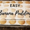 Easy Banana Pudding