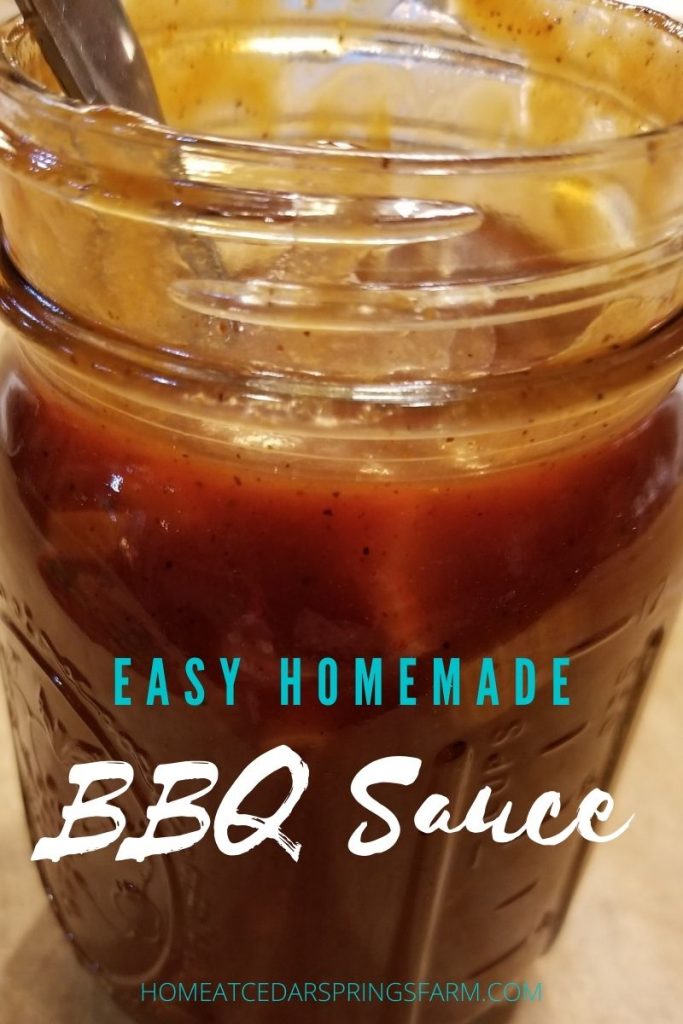 Easy Homemade BBQ Sauce