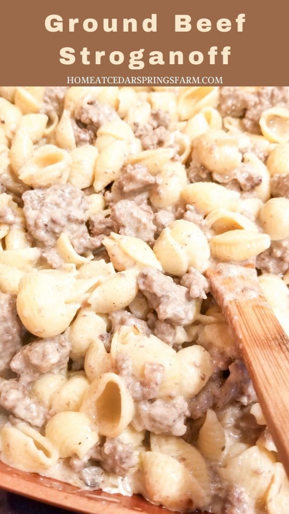 Easy Ground Beef Stroganoff