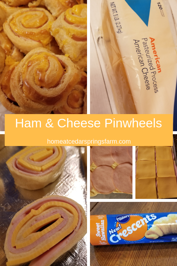 Ham & Cheese Pinwheels