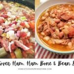 Leftover Ham, Ham Bone, and Bean Soup { Slow Cooker }
