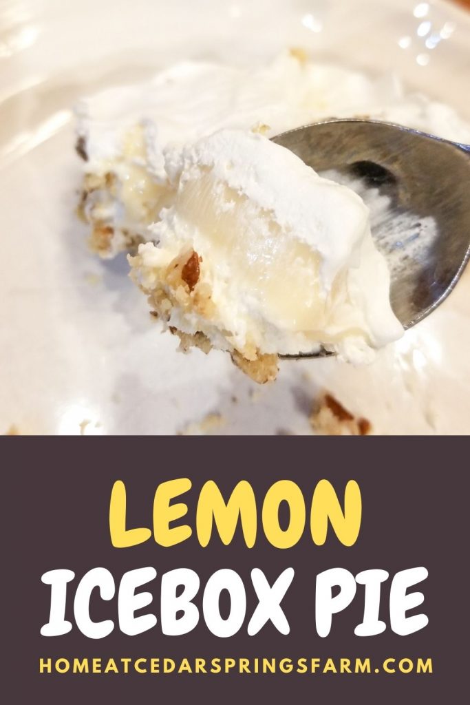 4 Layer Lemon Icebox Pie