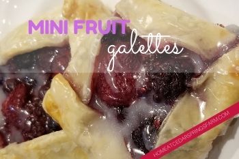 Mixed Berry Galettes