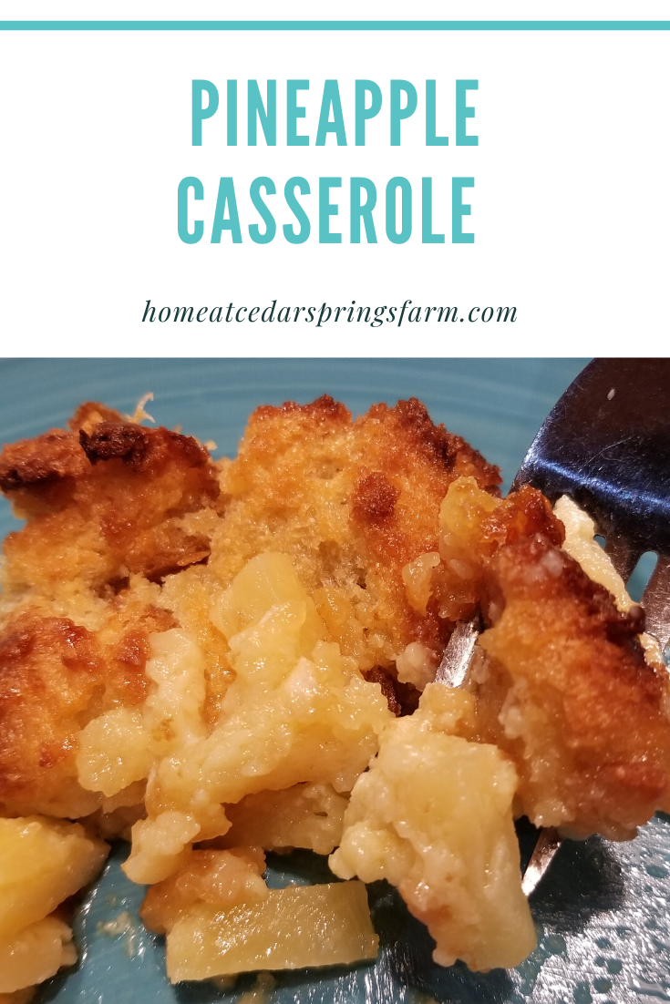 Pineapple Casserole