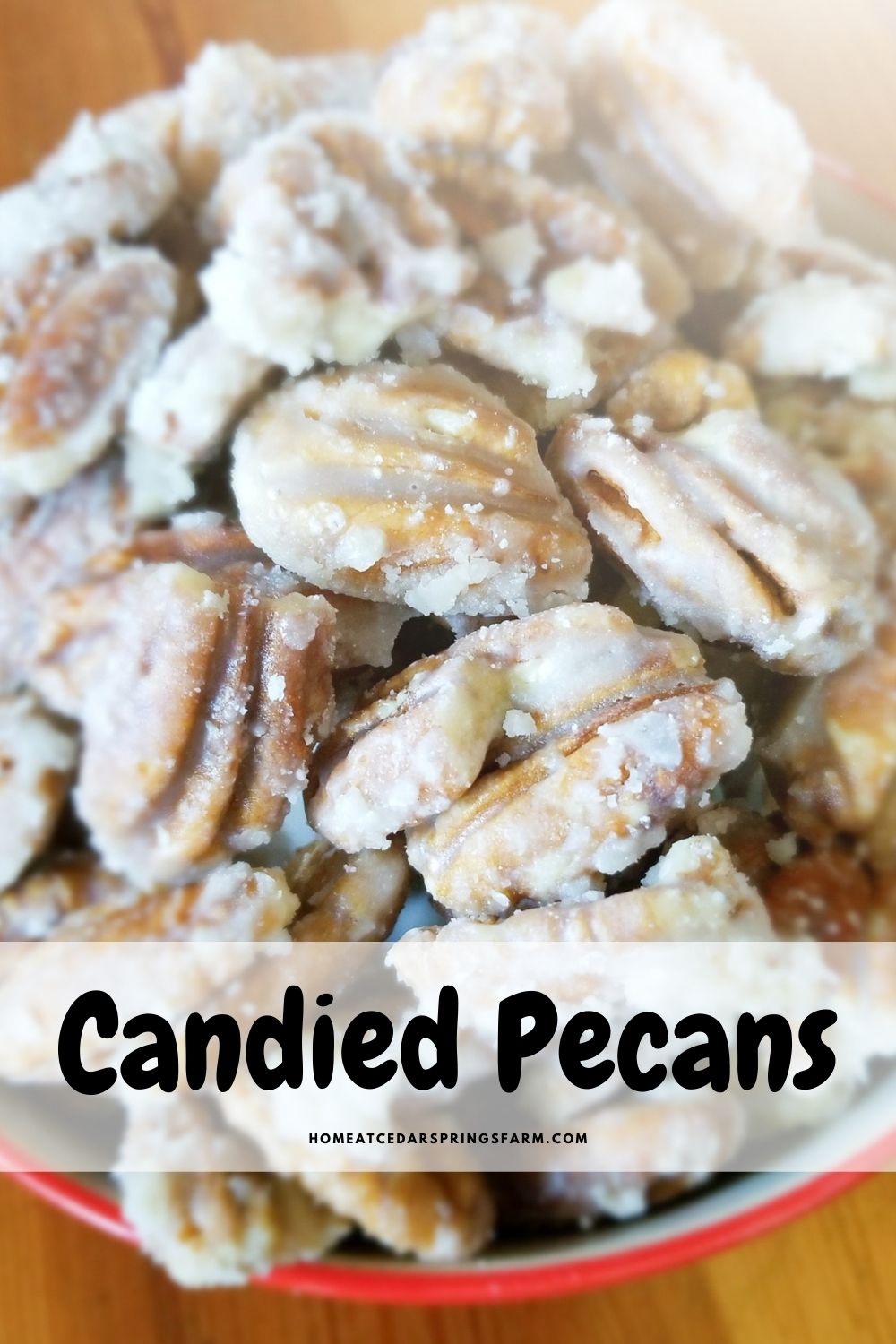 Sour Cream Candied Pecans