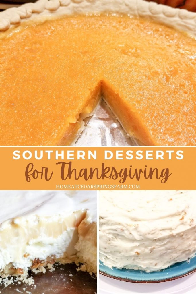 Southern Desserts for Thanksgiving