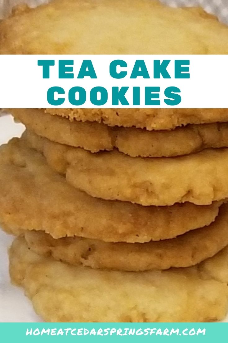 Tea Cake Cookies