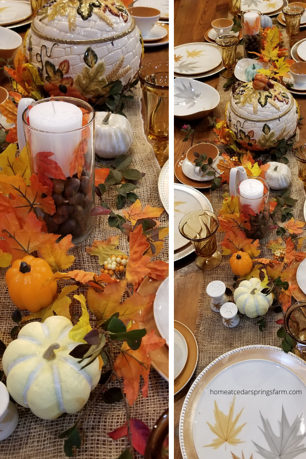 Thanksgiving Table Centerpieces and Ideas