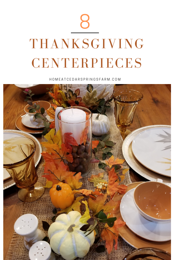 Thanksgiving Fall Centerpiece Ideas