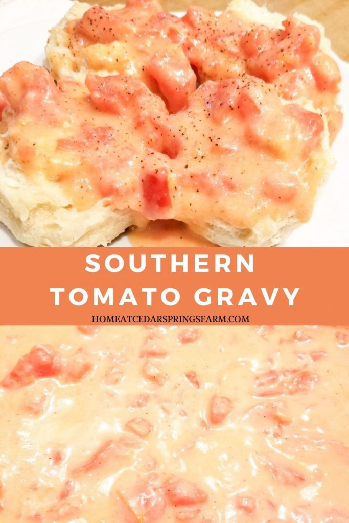 Old Fashioned Southern Tomato Gravy