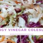Tangy Vinegar Coleslaw