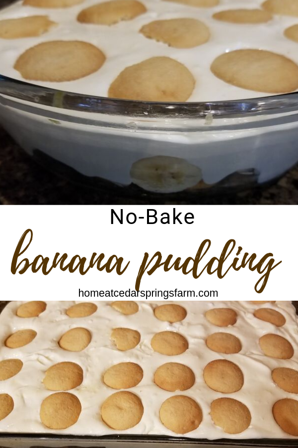 no bake banana pudding recipe