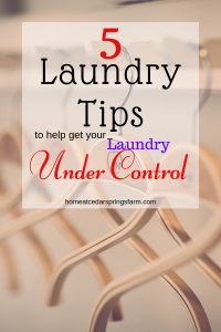 5 Laundry Tips #conquerthechaos #laundry #laundrytips