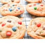 Soft and Chewy M&M Sugar Cookies (Easy Recipe)